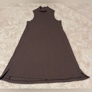 Lululemon Gone For The Week Heathered Antique Bark Swing Dress Small Athleisure